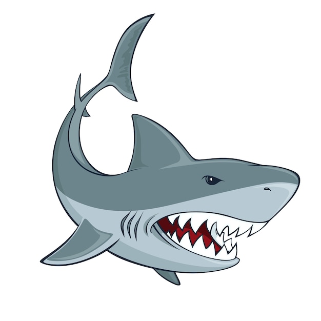 Free vector shark sign