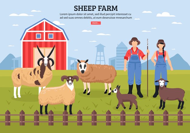 Sheep Farm template