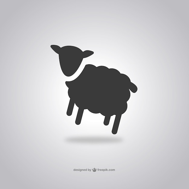 Vettore gratuito icon sheep