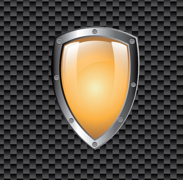 Free vector shield protection symbol
