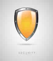 Free vector shield