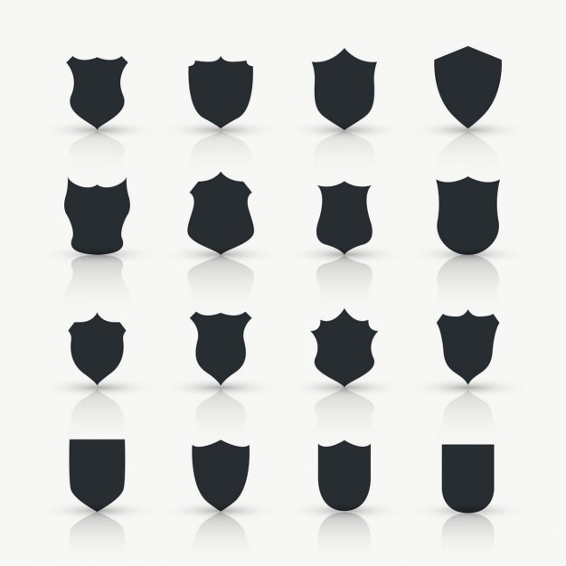 Vector Templates: Shields and Icons