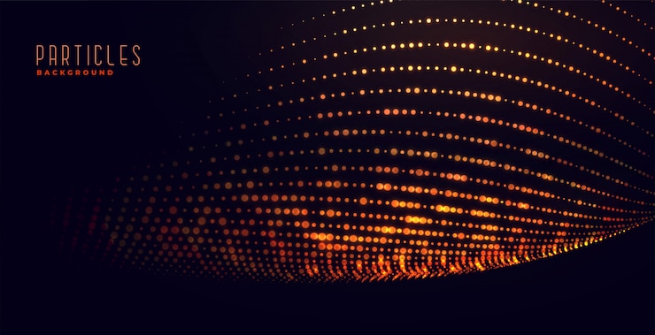Free Vector shimmer particles shiny background