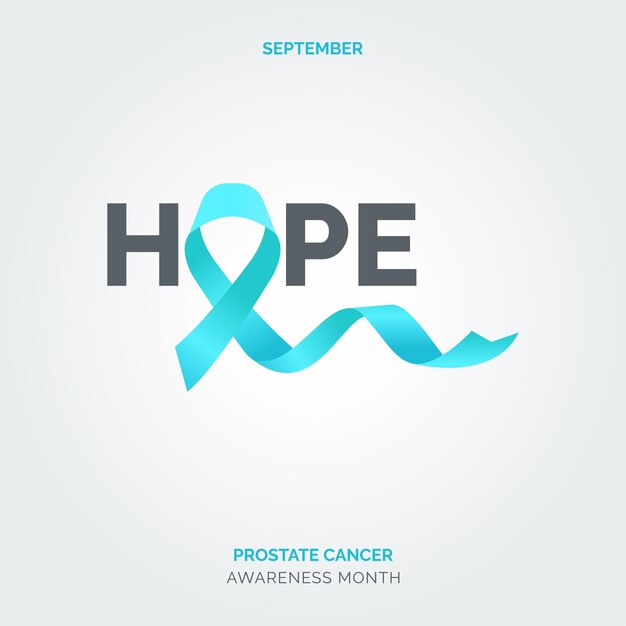 Shine Light on Prostate Resilience Vector Background