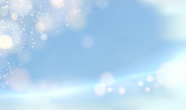 Shining blue flow background