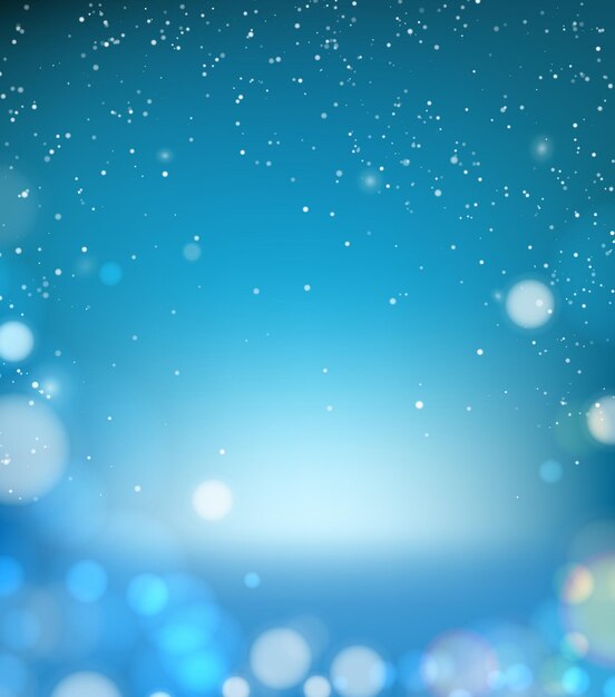 Shining blue flow background