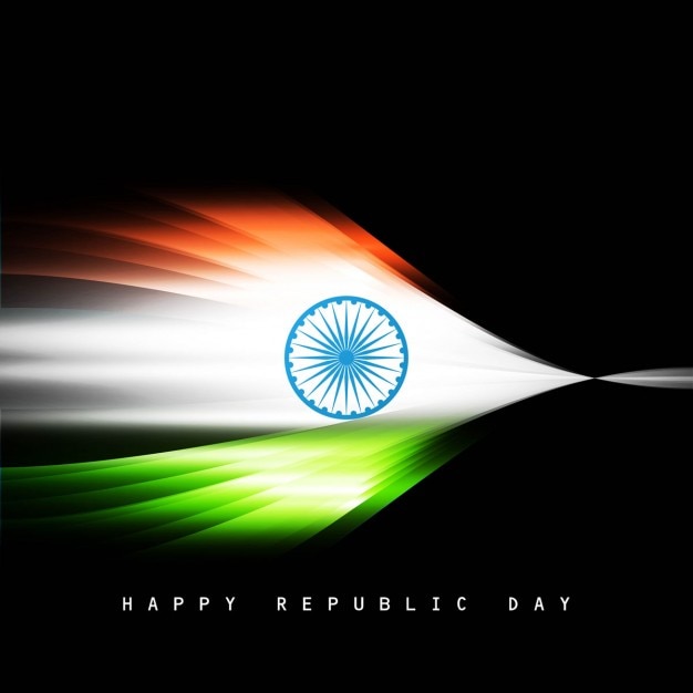 Shiny background of republic day