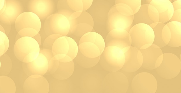 Free vector shiny bokeh background wallpaper with text space