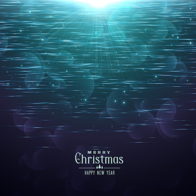 shiny christmas background in blue shade