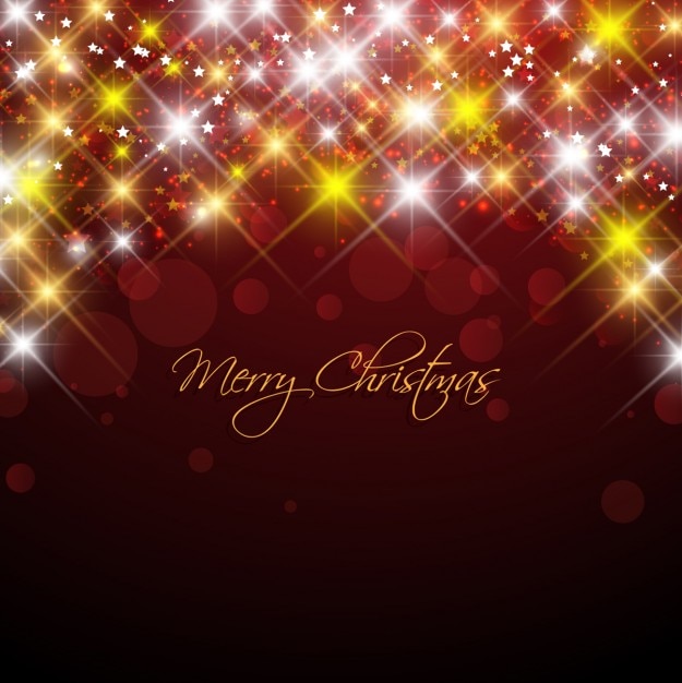 Free vector shiny christmas light background