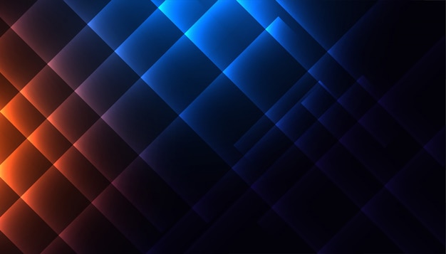 Shiny diagonal lines in blue and orange colors