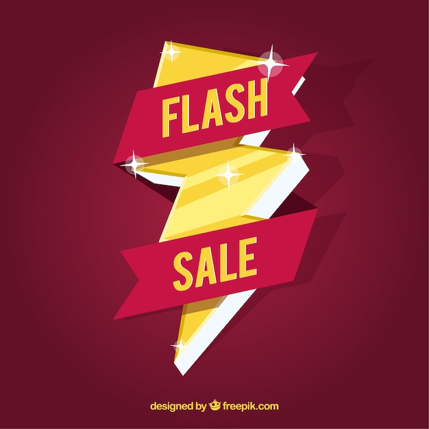 Shiny flash sale background