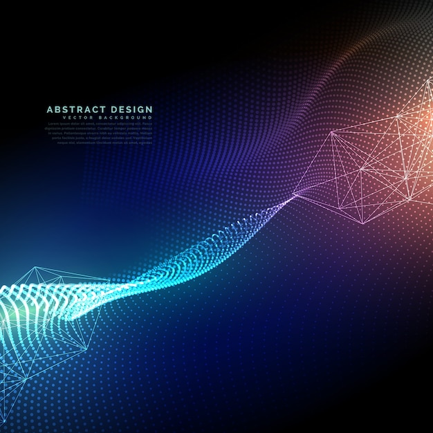 Free vector shiny futuristic technology background