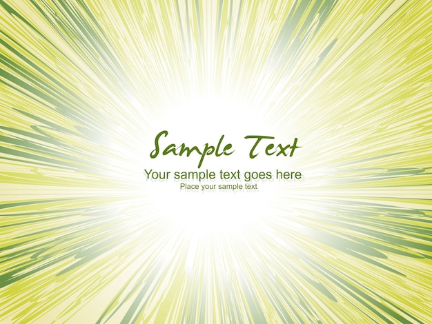 Shiny green background with space for text