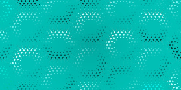 Free vector shiny halftone hexagonal style pattern background