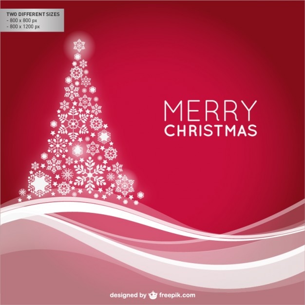 Free vector shiny merry christmas background