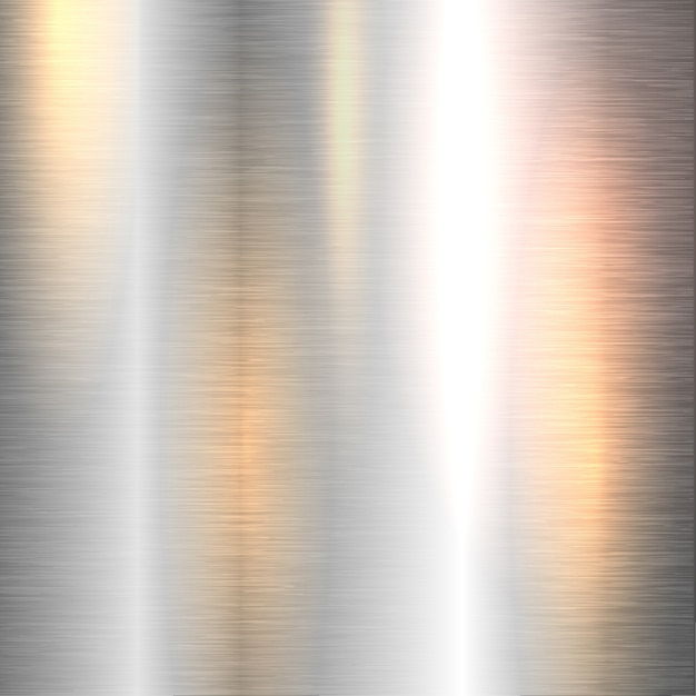 Бесплатное векторное изображение Блестящий металлический фон
