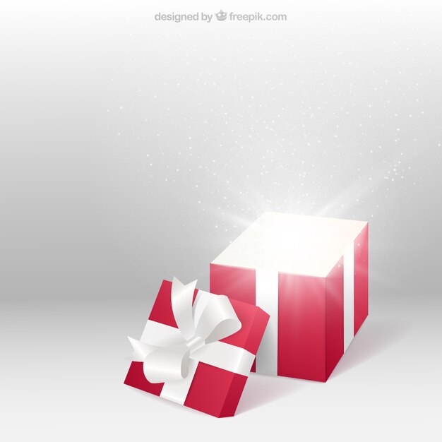 Shiny open gift