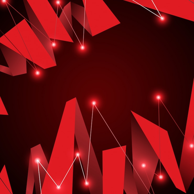 Free Vector shiny red frame background