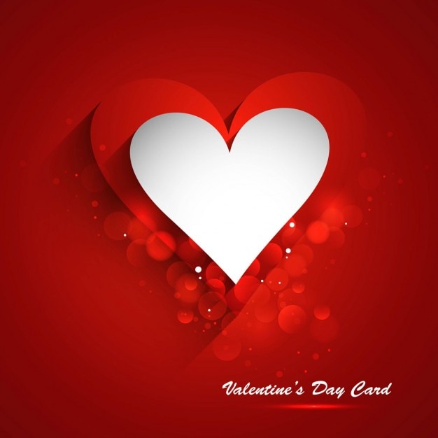 Shiny red love background