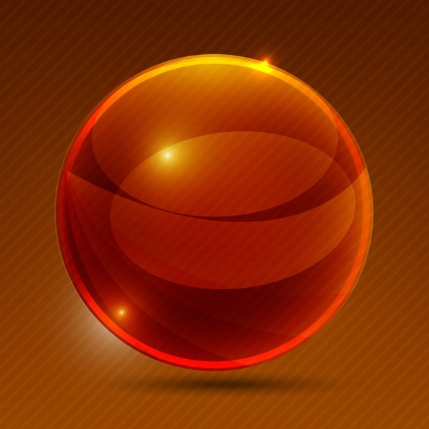 Free vector shiny sphere