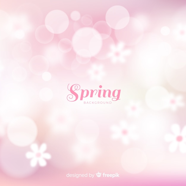 Shiny spring background