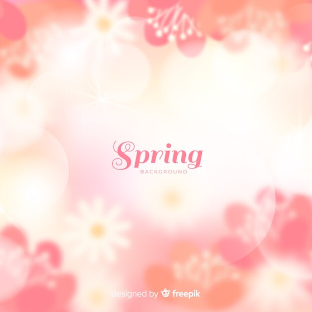 Shiny spring background