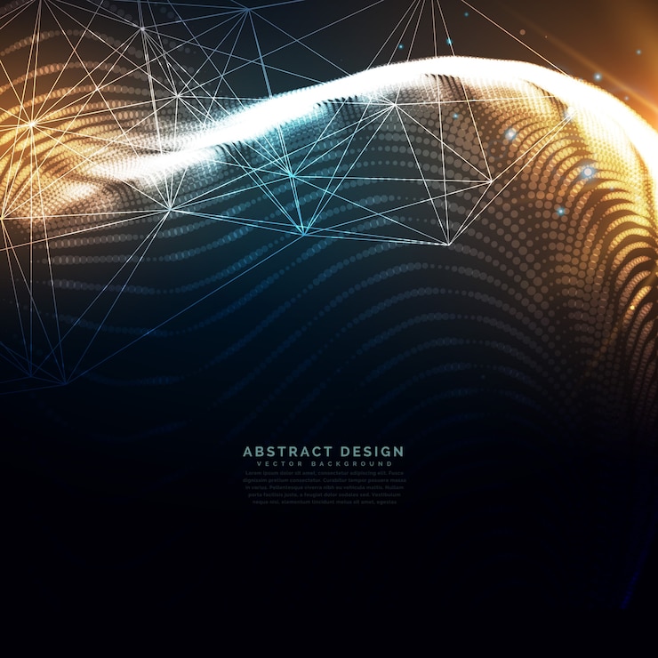 Free Vector shiny technology background