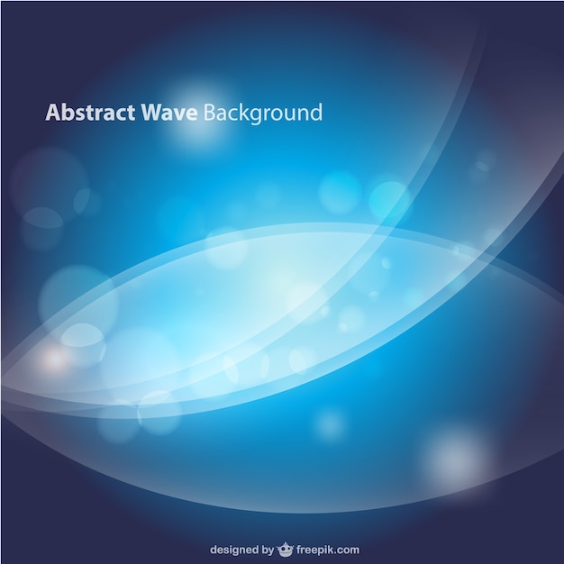 Free vector shiny wavy blue background