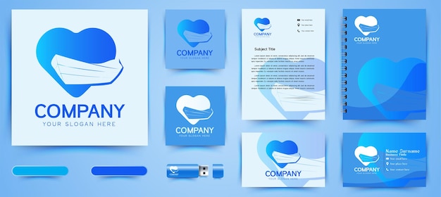 Ship boat logo and business branding template Designs Inspiration Isolated on White Background