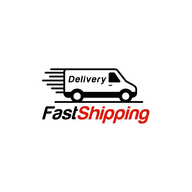 Shipping logo | Premium Vector