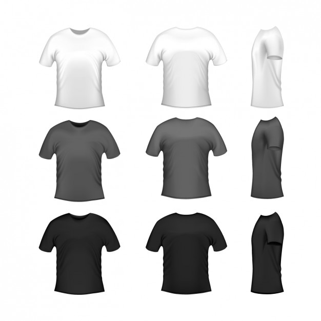 Black T Shirt Vector Art, Icons, and Graphics for Free Download