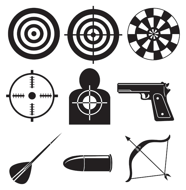 Free vector shooting sports