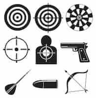 Free vector shooting sports