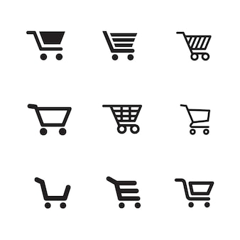 Shopping cart icons