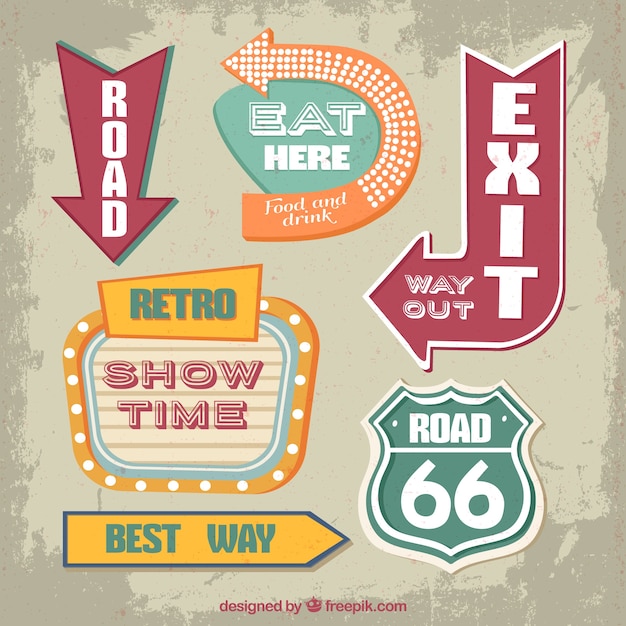 Vintage Sign Vector Art & Graphics