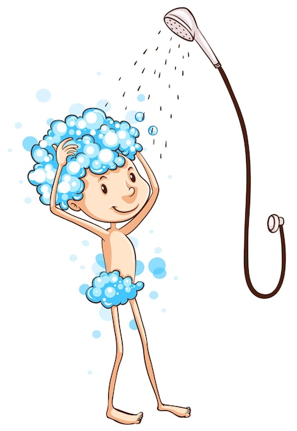 Free vector shower
