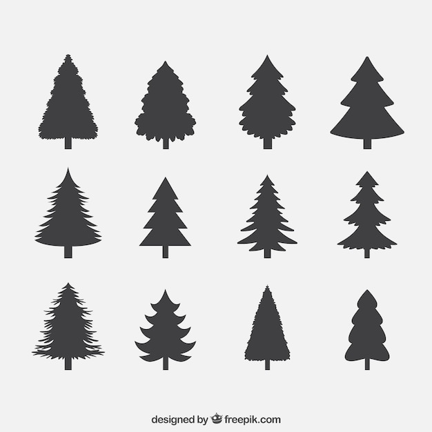 Download Free Pine Tree Silhouette Vectors, 1,000+ Images in AI ...