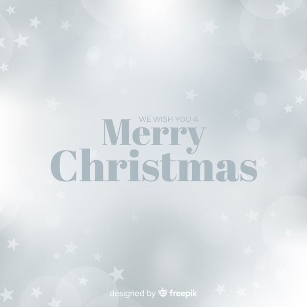 Silver christmas background