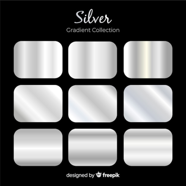 Silver gradient collection