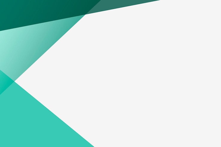 Free Vector simple blank green background for business