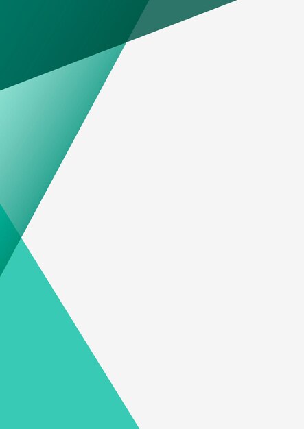 simple border design for powerpoint presentation Free vector simple blank green background vector for business