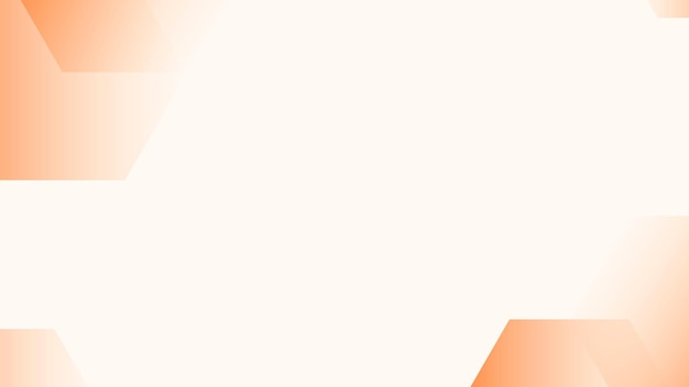 Simple blank orange background vector for business