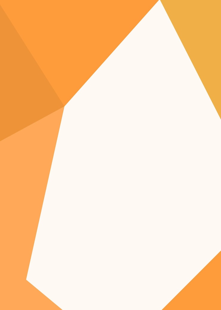 Free Vector simple blank orange background vector for business