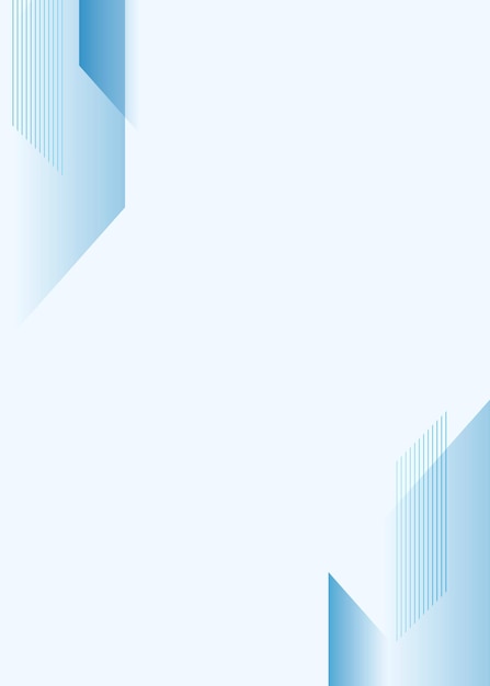 Simple blue gradient background vector for business