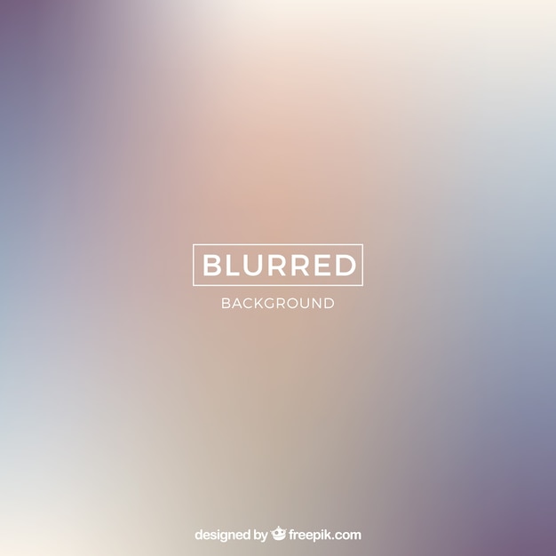 Free vector simple blurred background