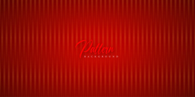 Simple Bright Red Vertical Seamless Strips Pattern Multipurpose Abstract Background Banner