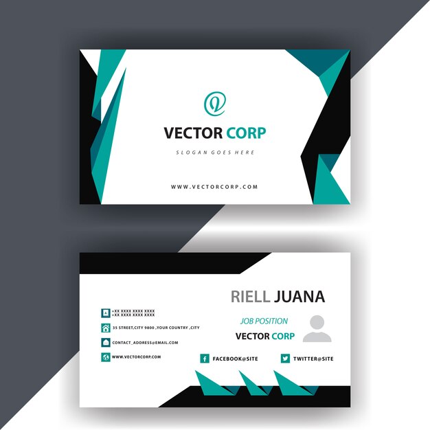 Simple business card design