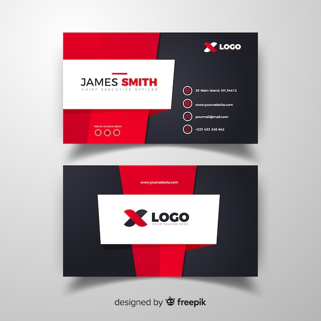 Simple business card