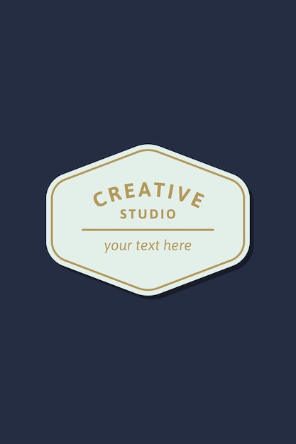 Free Vector | Simple business logo